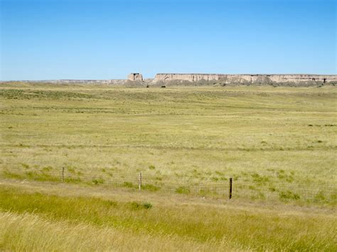 Plains And Bluffs Near Cheyenne Landscape Natural Landmarks Aces