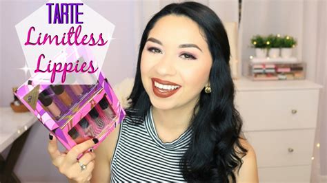Tarte Limitless Lippies Deluxe Holiday Collection Set First Look