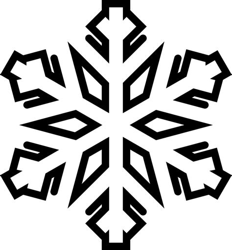 Snowflake Svg Png Icon Free Download (#29477) - OnlineWebFonts.COM