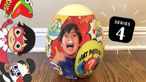Ryans World Giant Mystery Egg Series 4 Only At Target Youtube