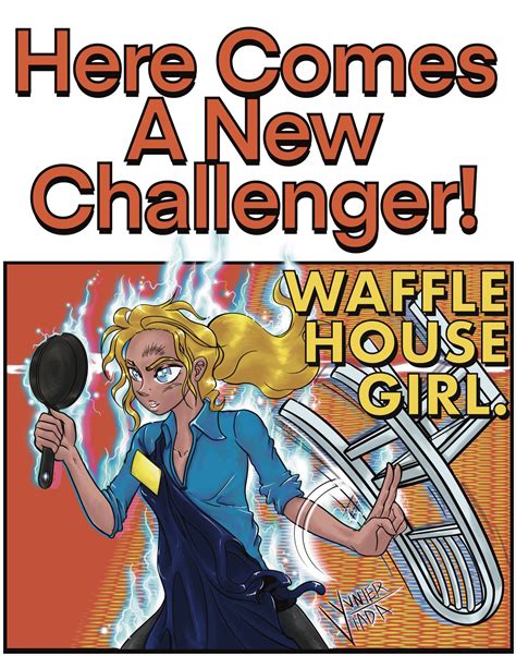 A New Challenger Approaches Waffle House Wendy Waffle House Chair