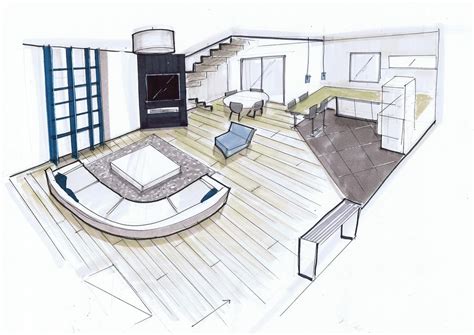 Comment dessiner des plans de maisons sur papier ? Plans de maison - Perspectives en 3D par Artech Constructions