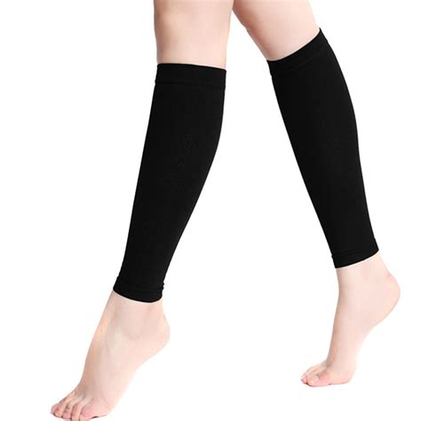 Buy 1 Pair Elastic Solid Color Lower Leg Pressure Sock Outdoor Sports Running