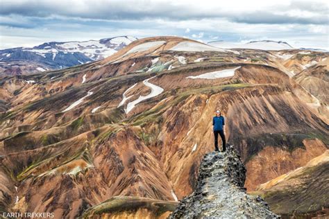 How To Hike Mt Blahnúkúr The Blue Peak In Landmannalaugar Iceland