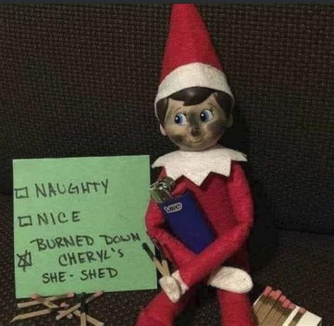 These Elf On The Shelf Memes Are Festive AF Here We Are Memes