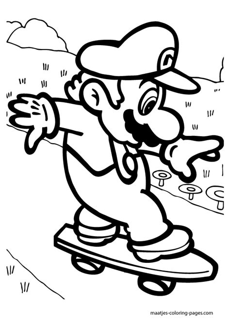 Coloring pages mario free printable mario brothers coloring. Super Mario Luigi Coloring Pages | super mario luigi ...