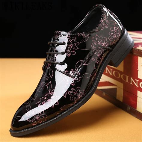 2019 Italian Formal Shoes Men Oxford Shoes For Men Luxury Brand Mens