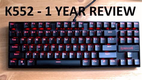 Red Dragon Kumara K552 Best Budget Mechanical Keyboard 15 Year