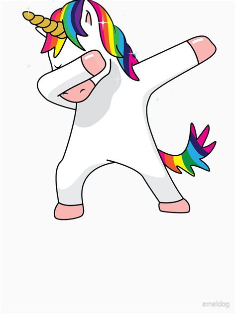 Funny Magic Hip Hop Unicorn Dab Dabbing Essential T Shirt By Arnaldog