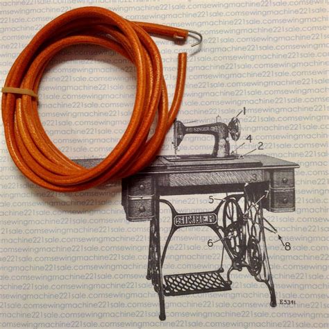 Singer Sewing Machine Treadle Belt And Maintance Kit Buy It Now For 1795