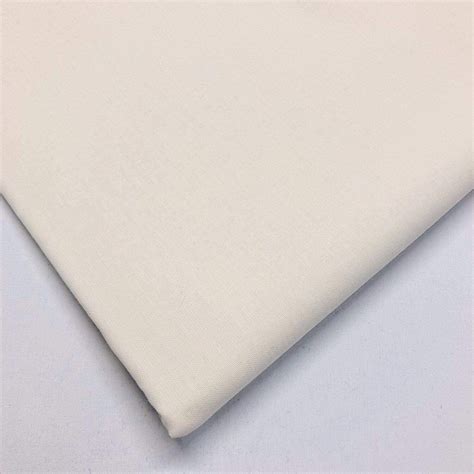 Plain Extra Wide Ivory 100 Cotton Craft Sheeting Fabric 60 Wide