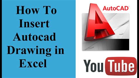 How do you get more backlinks in 2021? How to insert Autocad drawing in excel document - YouTube