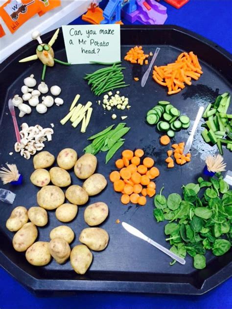 Help Naming Veg And Discussing Healthy Eating Eyfs Activities Nursery