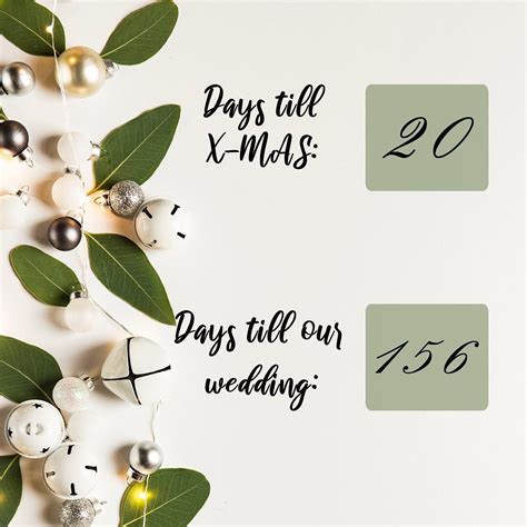 Are You Counting Days As A Bride You May Have A Countdown For Two Upcoming Dates Use Our New