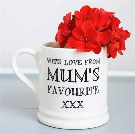 With Love Mum S Favourite Mug By Sweet William Designs
