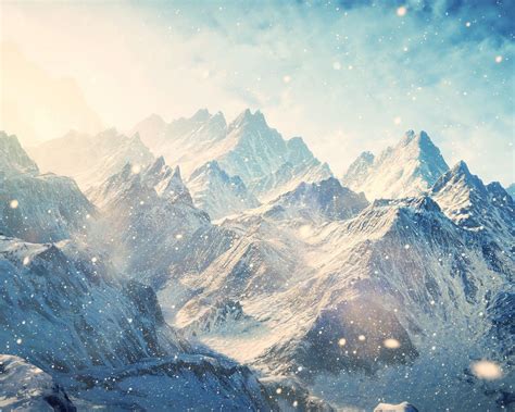 Free Download Winter Mountains With Snow Hd Wallpaper Fullhdwpp Full Hd