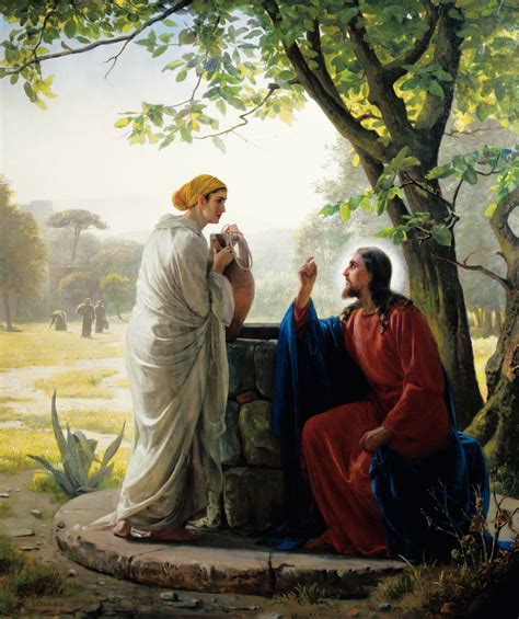 Le Puits De Jacob Et La Samaritaine - Jésus et la Samaritaine