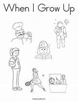Coloring Occupations Occupation Helpers Twisty sketch template