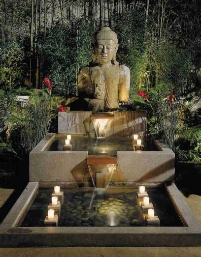 Buddha Statue And Fountain Get The Look At Mix Buddha Statue Decor