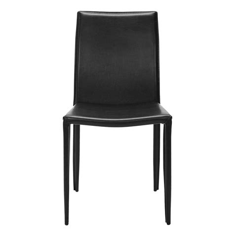 Karna 19h Dining Chair 2 Set In Black By Safavieh