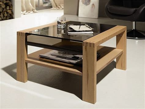 Geradliniger couchtisch modern und nach maß, modell tonder aus massiver kernbuche und klassischen stahlwangen. Couchtisch aus Holz: wunderschöne Modelle und Bilder ...