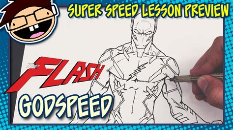 Lesson Preview How To Draw Godspeed The Flash Dc Rebirth Comic