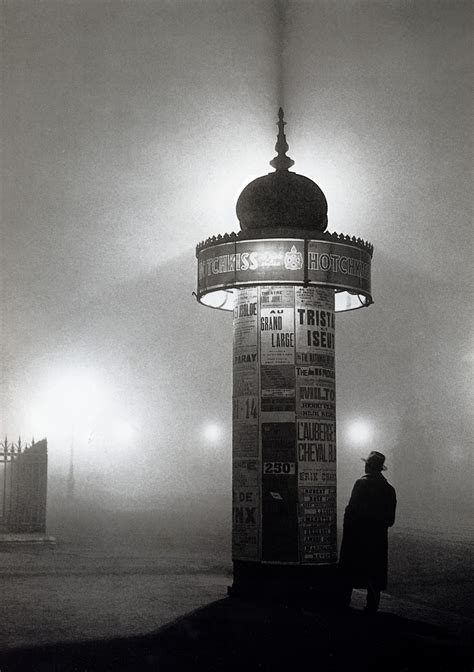 Morris Column 1934 By George Brassaï Brassai Paris Photographer