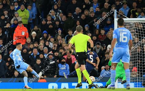 Gabriel Jesus Manchester City Beats Paris Editorial Stock Photo Stock