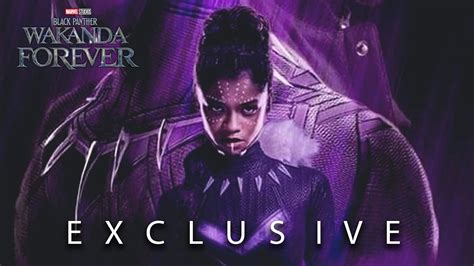 Black Panther Wakanda Forever New Trailer Panther Wakanda Poster