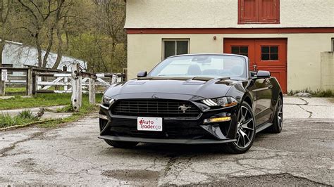 2021 Ford Mustang Ecoboost Convertible Review Autotraderca