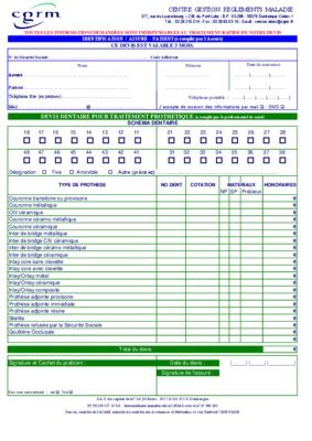 Devis Prothaise Dentaire.pdf notice & manuel d'utilisation