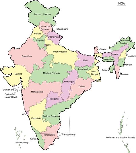 India Map With Geographical Details Vrogue