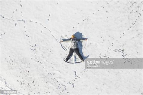Snow Angel Drone Photos And Premium High Res Pictures Getty Images