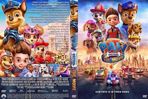 Paw Patrol The Movie Paw Patrol Dvd Covers Movies
