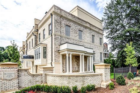 In Buckhead, million-dollar townhomes rise where three houses stood