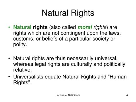 Definition For Natural Rights Definition Klw