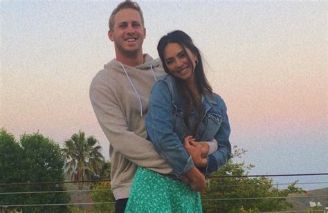 Jared Goffs Smoking Hot Girlfriend Christen Harper Wishes Him A Happy