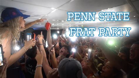 Inside A Penn State Frat Party Youtube