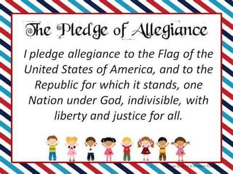 Many young children have no idea how to recite it correctly. 1000+ images about Pledge of Allegiance on Pinterest