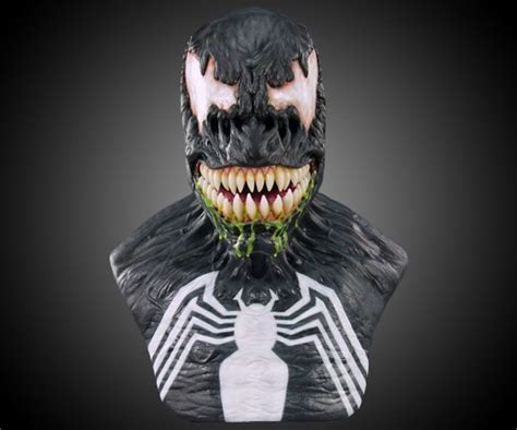At First I Just Thought This Venom Mask Was Realistic Looking In A Cool