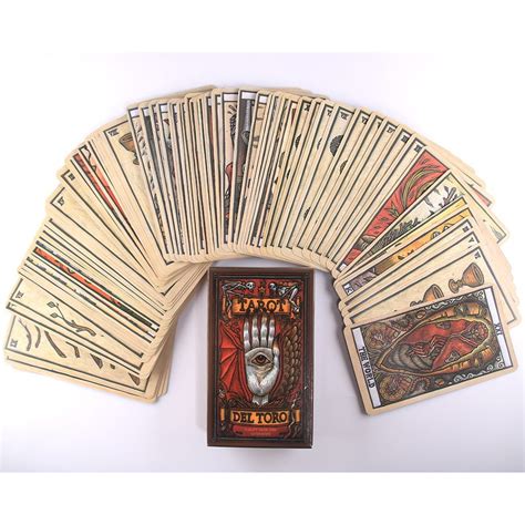 Tarot Del A Tarot Deck And Guidebook Inspired By The World Of Del Toro