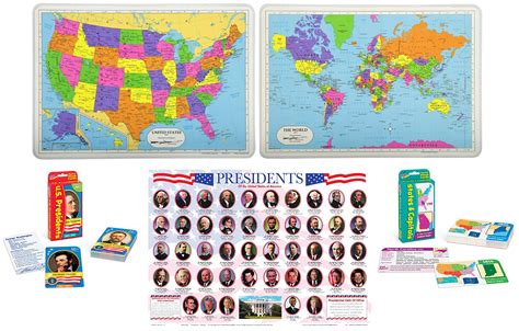 Buy Laminated Educational Placemats For Kids Us Presidents Usa