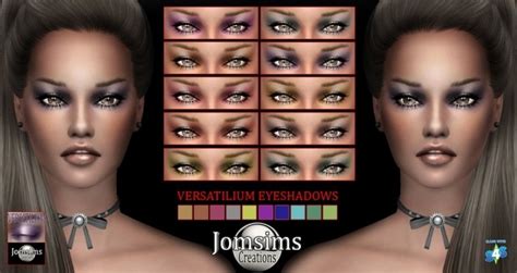 Versatilium Eyeshadow At Jomsims Creations Sims 4 Updates