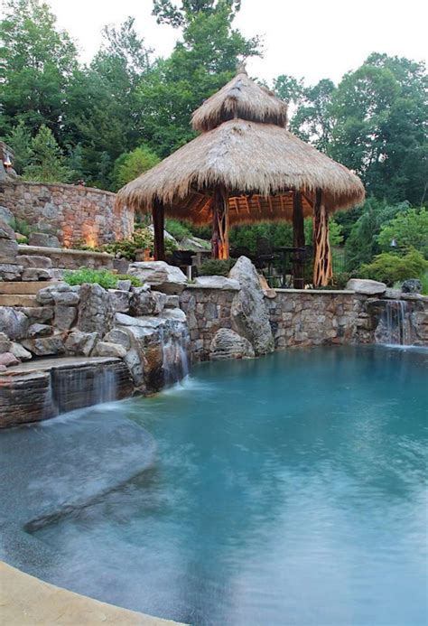 50 Spectacular Swimming Pool Waterfalls