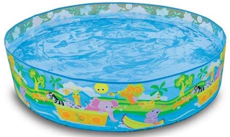 Babies tend to either love their bath time or simply detest it. Intex Snapset 4 Feet Kids Water Pool Bath Tub Swimming ...