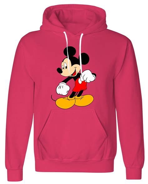 Disney Mickey Mouse Fleece Hoodie Mens Womens Classic Disney Sweatshirt Lot Ebay