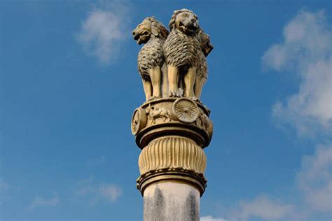 Lion Capital Of Ashoka At Sarnath Earth Is Mysterious