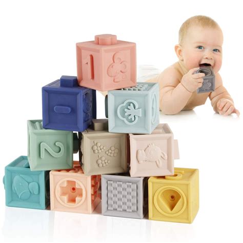 Mini Tudou Baby Blocks Soft Building Blocks The Best Baby Toys 2020