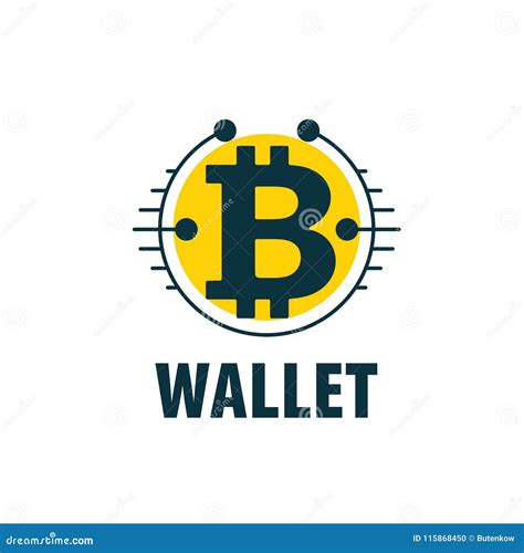 Vector Bitcoin Wallet Stock Vector Illustration Of Electronic 115868450