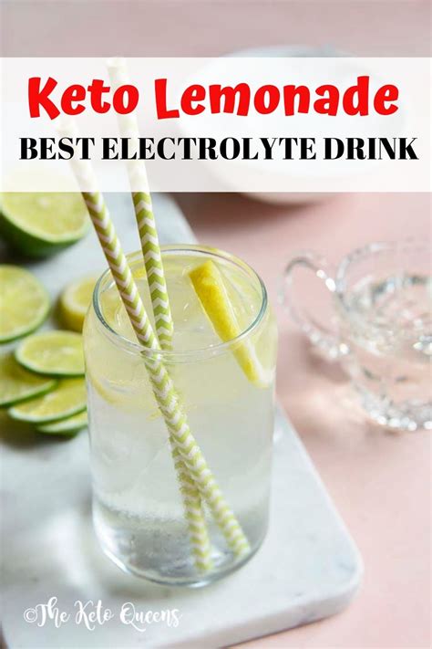 Keto Lemonade The Best Electrolyte Drink Recipe Keto Lemonade